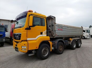 Savivartis sunkvežimis MAN TGS 35.440 8x4 Kipper,Meiller Kipper Gesteinsklappe, Bordmatic,: foto 1