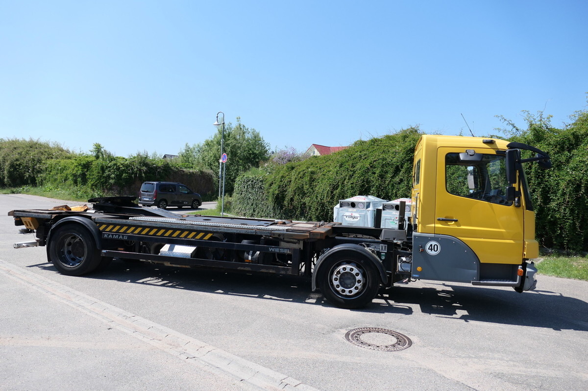 Konteineris-vežimus/ Sukeisti kūną sunkvežimis MERCEDES-BENZ KAMAG WBH 25 Wiesel Sattelkupplung  Umsetzfahrz.: foto 6