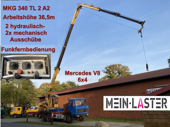 Sunkvežimis su kranu Mercedes-Benz 2622 V8 6x4 MKG 340 T2A2 36,5m Seilwinde Funk: foto 1