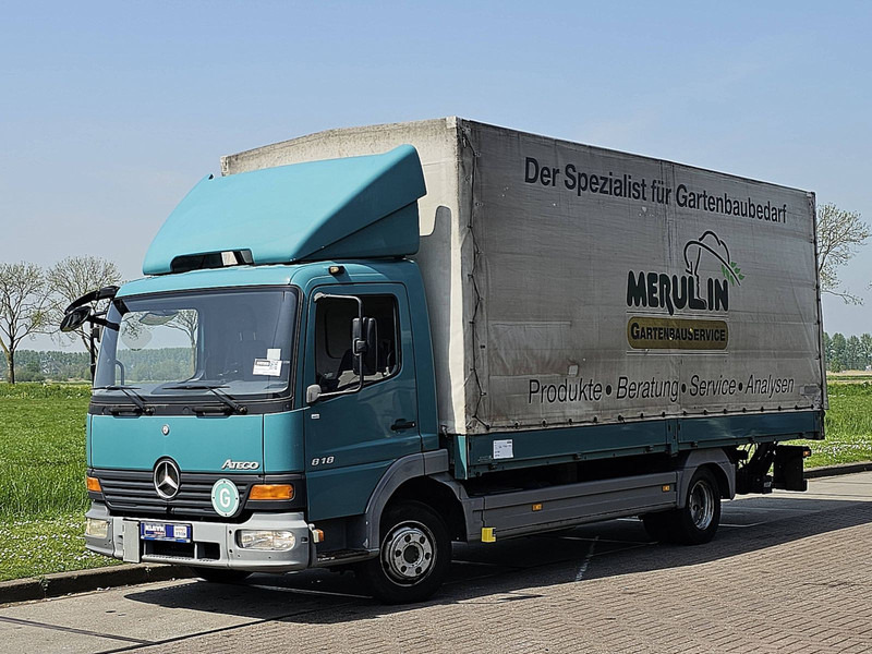 Tentinis sunkvežimis Mercedes-Benz ATEGO 818 manual german truck: foto 3
