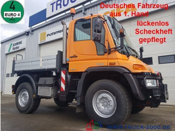 Savivartis sunkvežimis, Komunalinė/ Specializuota technika Mercedes-Benz Unimog U 400 4x4 3 S. Wechsellenkung Scheckheft: foto 1