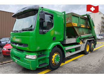 Nuožulnaus pakėlimo ant platformos sunkvežimis Renault Premium 370 6x2