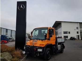 Mercedes-Benz UNIMOG U300 4x4 Hydraulik Standheizung Klima  - Platforminis/ Bortinis sunkvežimis