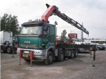 SISU E11M KK - Platforminis/ Bortinis sunkvežimis