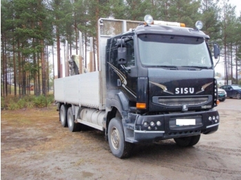 Sisu E12 - Platforminis/ Bortinis sunkvežimis