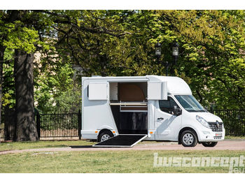 Nauja Gyvulių pervežimo sunkvežimis Renault Master Pferdetransporter 3-Sitzer: foto 1