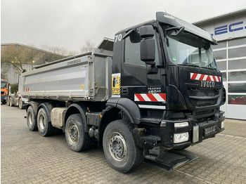 Savivartis sunkvežimis Iveco TRAKKER 450 8x4 Euro 6 Dreiseitenkipper Meiller