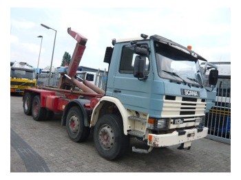 Konteineris-vežimus/ Sukeisti kūną sunkvežimis Scania 113.360 8x4 Hooksystem: foto 1