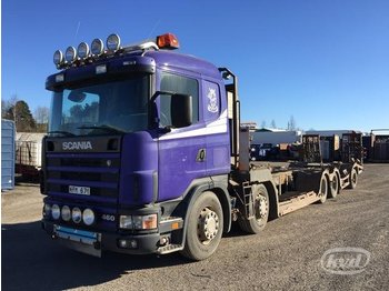 Savivartis sunkvežimis Scania Dunderbygge R144GB , släp RAG 562 8x4 Dunderbygge -00: foto 1