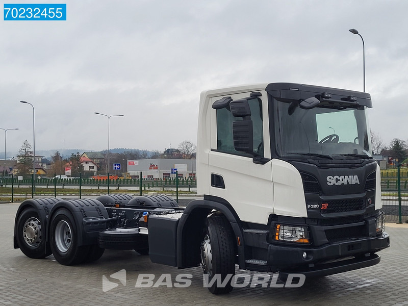 Nauja Važiuoklės sunkvežimis Scania P320 6X2 NEW chassis Lift-Lenkachse Euro 5: foto 4