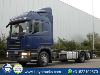 Konteineris-vežimus/ Sukeisti kūną sunkvežimis Scania R410 highline 6x2 mnb ret: foto 1
