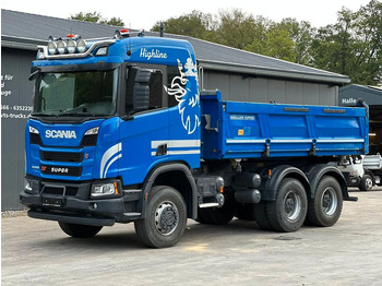 Savivartis sunkvežimis Scania R500 XT 6x6 mit Meiler Dreiseiten Kipper: foto 1