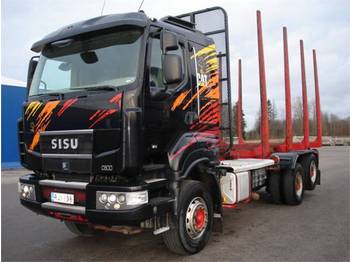 Sunkvežimis pervežimui medienos Sisu C 600 E15M K-KK-6X4: foto 1