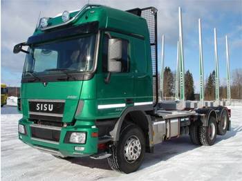 Sunkvežimis pervežimui medienos Sisu DK16M KK-6X4 465+137: foto 1