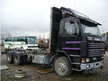 Scania 143 H, 6x4 - Važiuoklės sunkvežimis