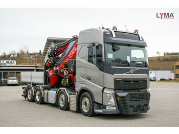 Platforminis/ Bortinis sunkvežimis, Sunkvežimis su kranu Volvo FASSI 1650RA2.28FJ L816 - REFERENZ FZG !!!: foto 1