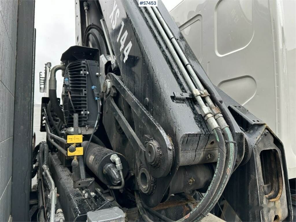 Platforminis/ Bortinis sunkvežimis, Sunkvežimis su kranu Volvo FL 280 4X2 Crane truck with HIAB XS 144 E-5 crane: foto 24