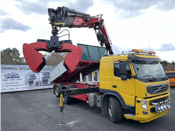 Savivartis sunkvežimis, Sunkvežimis su kranu Volvo FM 380 6x2*4,Tipper + FASSI 235 AXP, 2011: foto 1