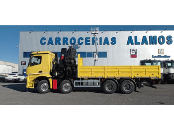 Platforminis/ Bortinis sunkvežimis MERCEDES-BENZ Arocs 4140