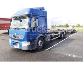 Konteineris-vežimus/ Sukeisti kūną sunkvežimis RENAULT Premium 430