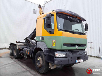 Konteineris-vežimus/ Sukeisti kūną sunkvežimis RENAULT Kerax 370