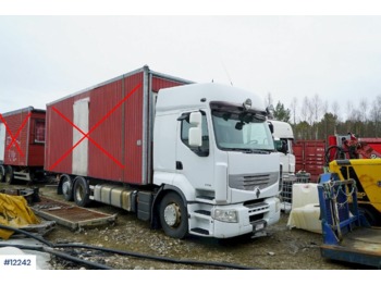 Konteineris-vežimus/ Sukeisti kūną sunkvežimis RENAULT Premium 450