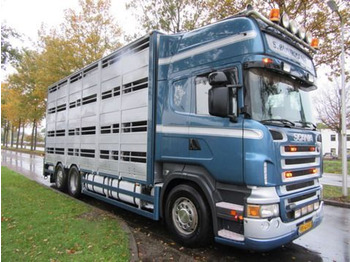 Gyvulių pervežimo sunkvežimis SCANIA R 500
