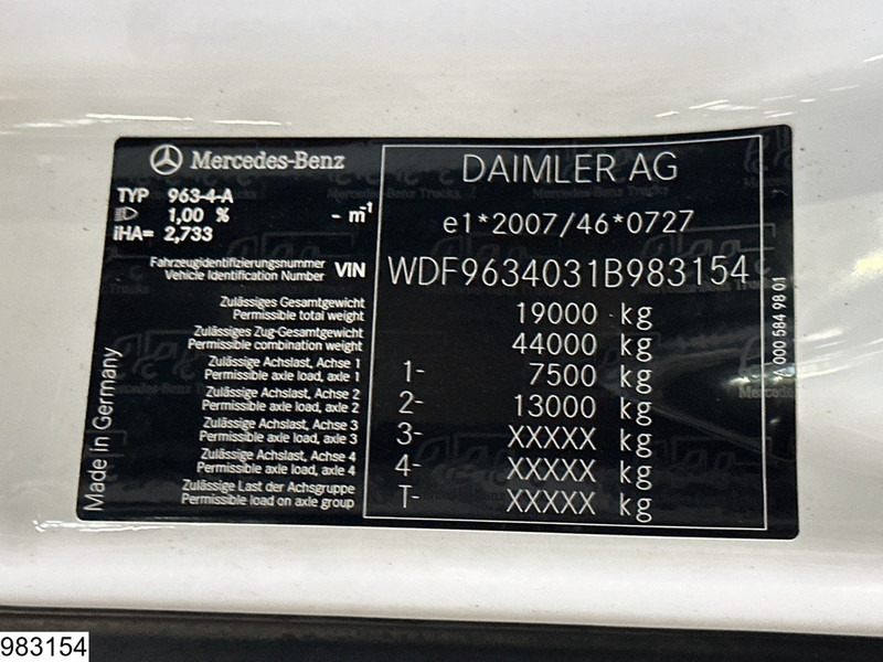Vilkikas Mercedes-Benz Actros 1845 EURO 6: foto 6