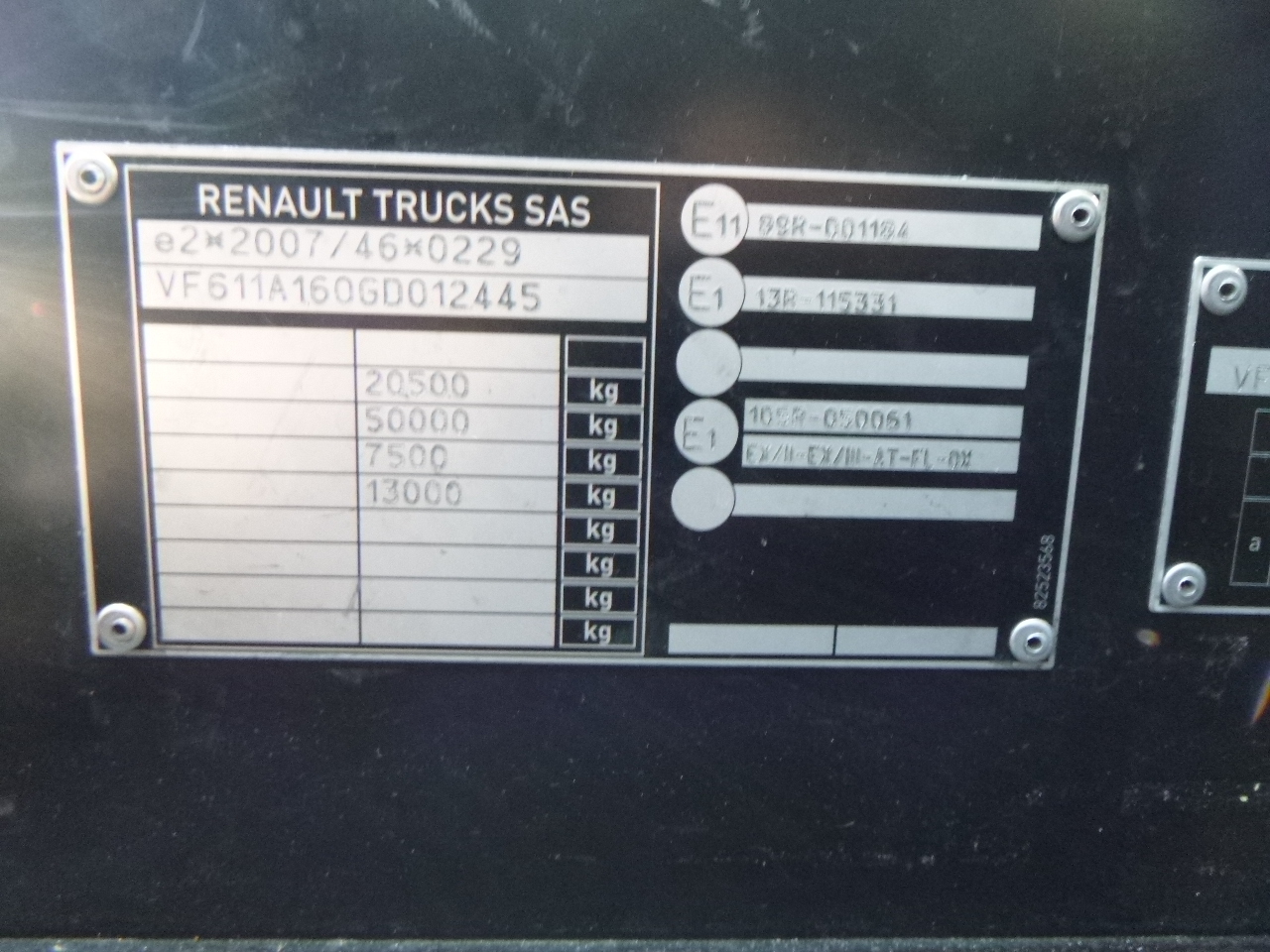 Vilkikas Renault T 460 4x2 Euro 6 + PTO + ADR: foto 12