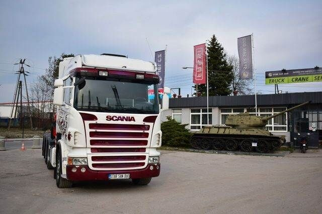 Scania R 480 8x4 FASSI 455 EURO 5 KRAN cran lizingą Scania R 480 8x4 FASSI 455 EURO 5 KRAN cran: foto 13
