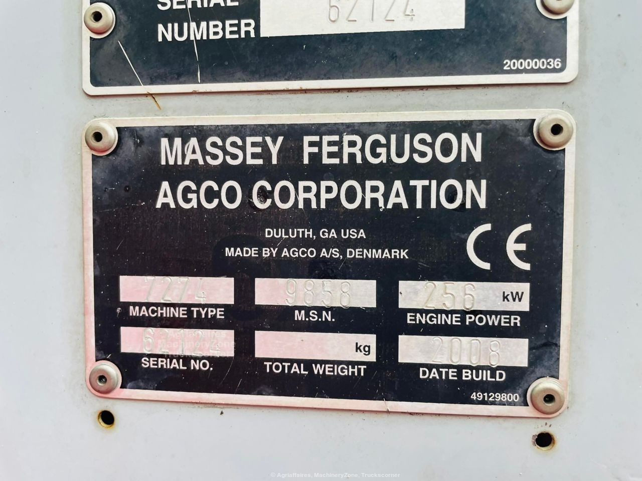Massey Ferguson 7274 CEREA lizingą Massey Ferguson 7274 CEREA: foto 8