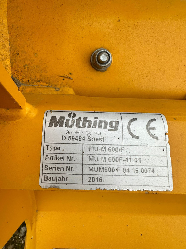 Müthing MU-M 600/F lizingą Müthing MU-M 600/F: foto 3