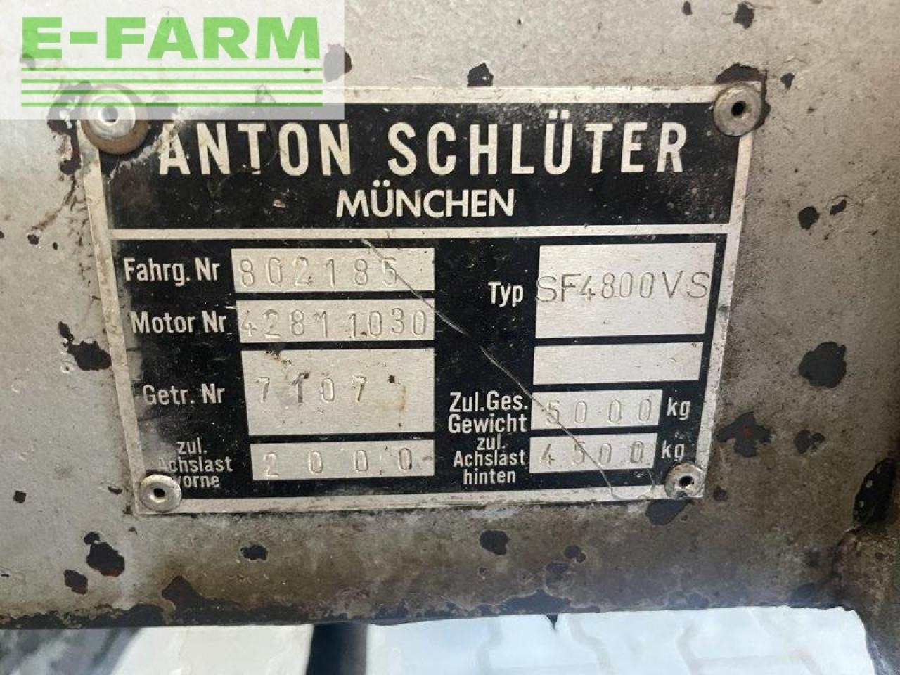 Traktorius Schlüter compact 850 v: foto 10