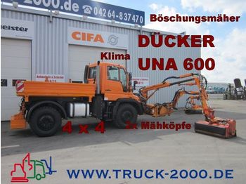 UNIMOG U500 Dücker UNA 600 *Böschungsmäher*Komunalhydr - Žemės ūkio technika