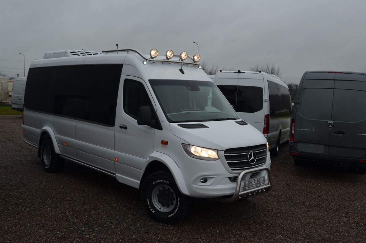 MERCEDES-BENZ 519 4x4 high and low drive - Mikroautobusas: foto 5