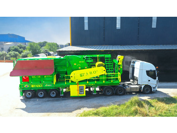 FABO MIC SERIES 200-450 TPH MOBILE CRUSHING & SCREENING PLANT - Mobilus trupintuvas: foto 1