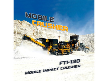 FABO FTI-130 MOBILE IMPACT CRUSHER 400-500 TPH | AVAILABLE IN STOCK - Mobilus trupintuvas: foto 1