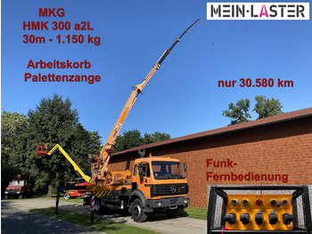 Mercedes-Benz 1824 MKG 300 30m 1.150 kg Funk Korb nur 30.584km  - Sunkvežimis su kranu: foto 1