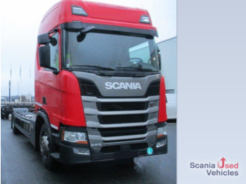 SCANIA R 410 B4x2NB Highline Wechselrahmen - Konteineris-vežimus/ Sukeisti kūną sunkvežimis: foto 1