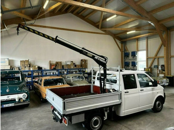 Volkswagen T5 Doka 2.0 TDI mit 1.0t HIAB Kran 013T - Bortinis automobilis: foto 1