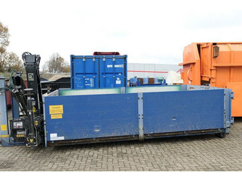 Abrollcontainer, Kran Hiab 099 BS-2 Duo  - Užtraukiamas konteineris: foto 2