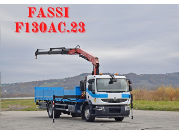 Renault Premium 320 DXI - Platforminis/ Bortinis sunkvežimis: foto 1