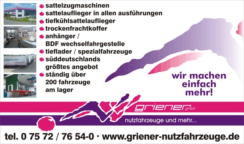 Griener gmbh nutzfahrzeuge und mehr ... - Pardavimo skelbimai undefined: foto 3