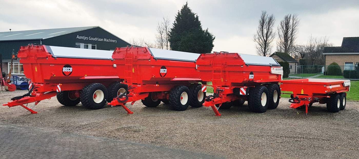 AANTJES GOUDRIAAN MACHINERY B.V. - Priekabos BECO - Metai: 2023 undefined: foto 1