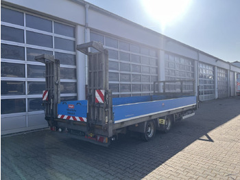 Žemo profilio platforma priekaba Humbaur  13,6 t Tandemtieflader: foto 3