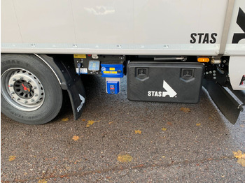 Su slankiojanciomis grindimis puspriekabė Stas Biostar 91,3 cbm: foto 5