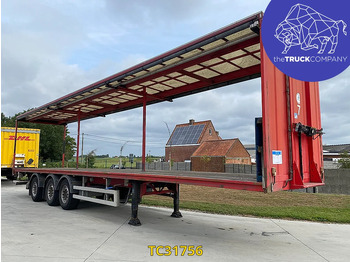 Platforminė/ Bortinė puspriekabė LAG