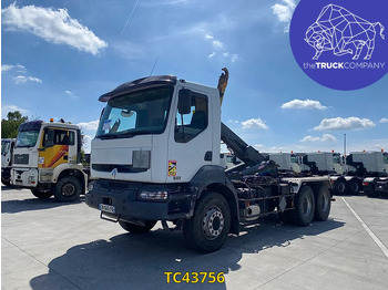 Konteineris-vežimus/ Sukeisti kūną sunkvežimis RENAULT Kerax 370