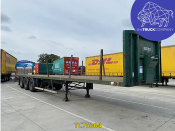 Platforminė/ Bortinė puspriekabė TRAILOR