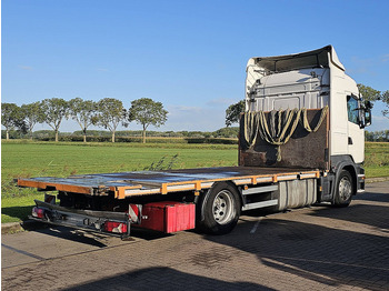 Platforminis/ Bortinis sunkvežimis Scania R400 RETARDER TWISTLOCKS: foto 3